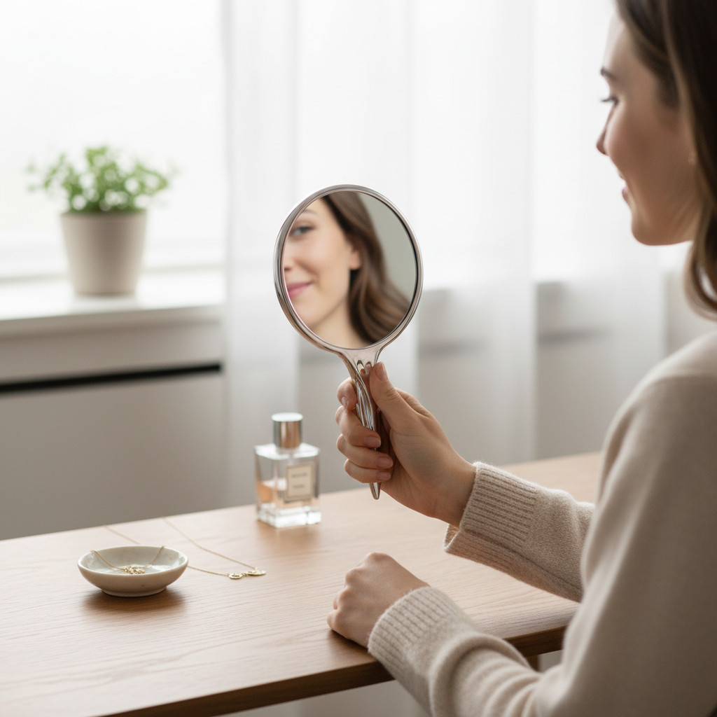 Single Sided Compact Makeup Mirror thumbnail 2