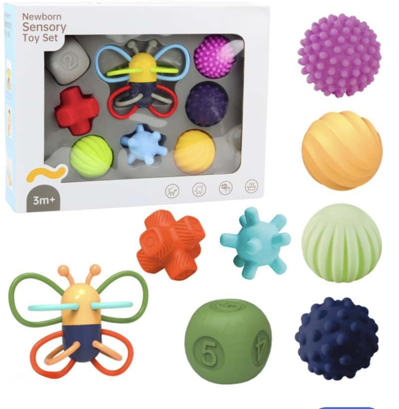 Premium Baby Soft Sensory Balls Set thumbnail 3