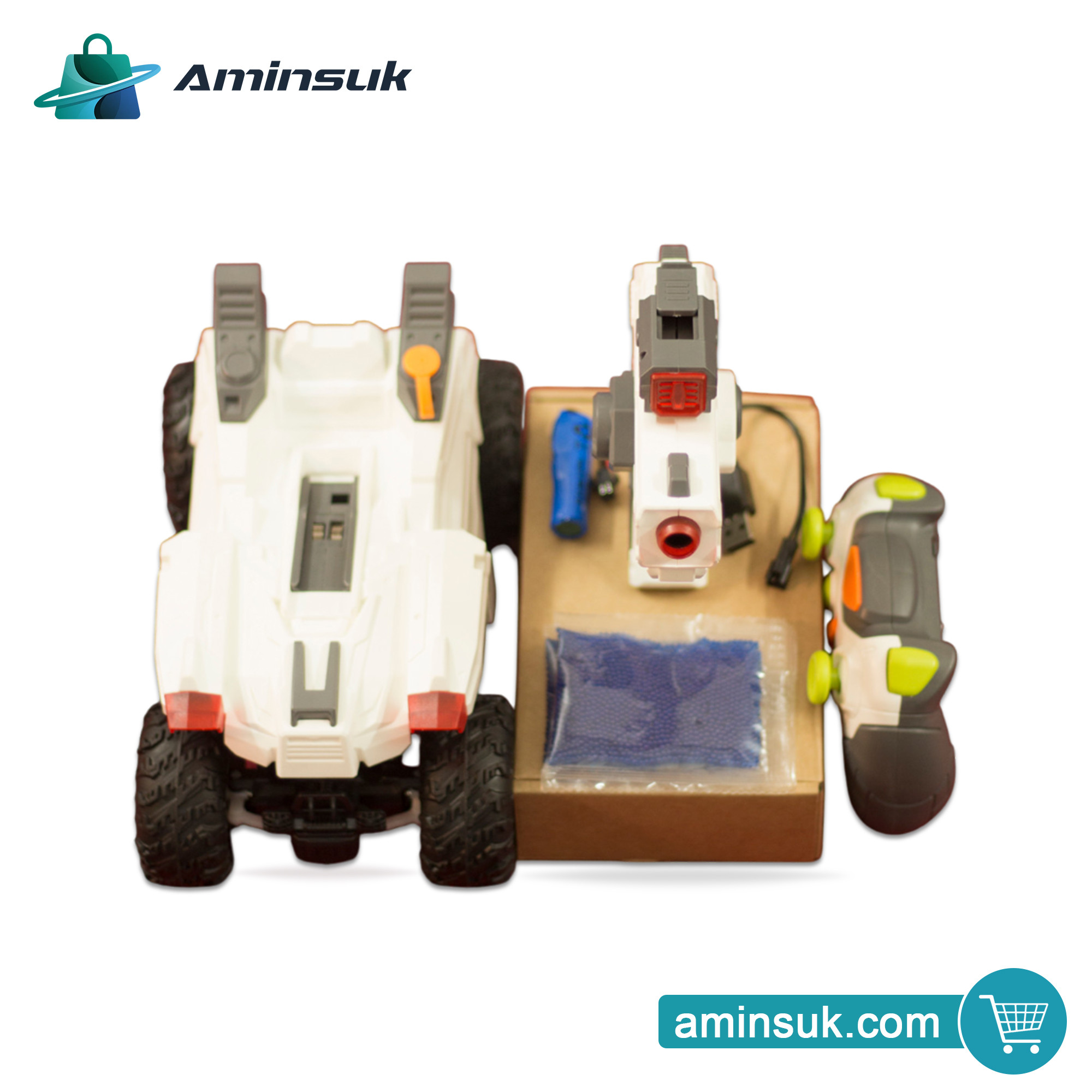 Rechargeable RC Toy Tank for Kids thumbnail 3