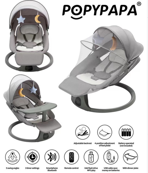Smart Electric Baby Swing Cradle thumbnail 2