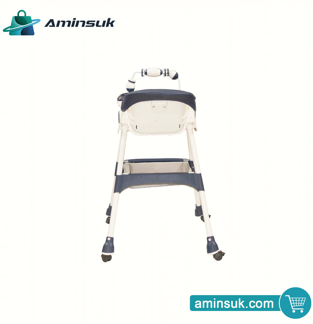 Premium Baby Dining High Chair with Safety Belt & Feeding Tray thumbnail 1