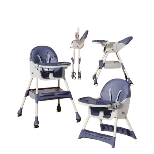 Premium Baby Dining High Chair with Safety Belt & Feeding Tray thumbnail 17