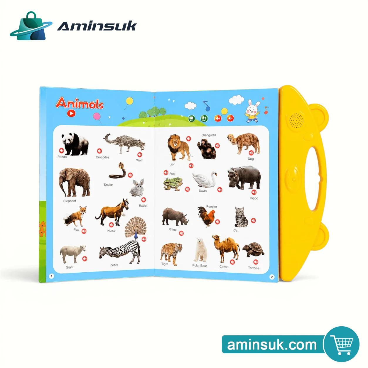 Interactive Talking English Learning Book for Kids | Educational Touch & Learn Audio Book thumbnail 5