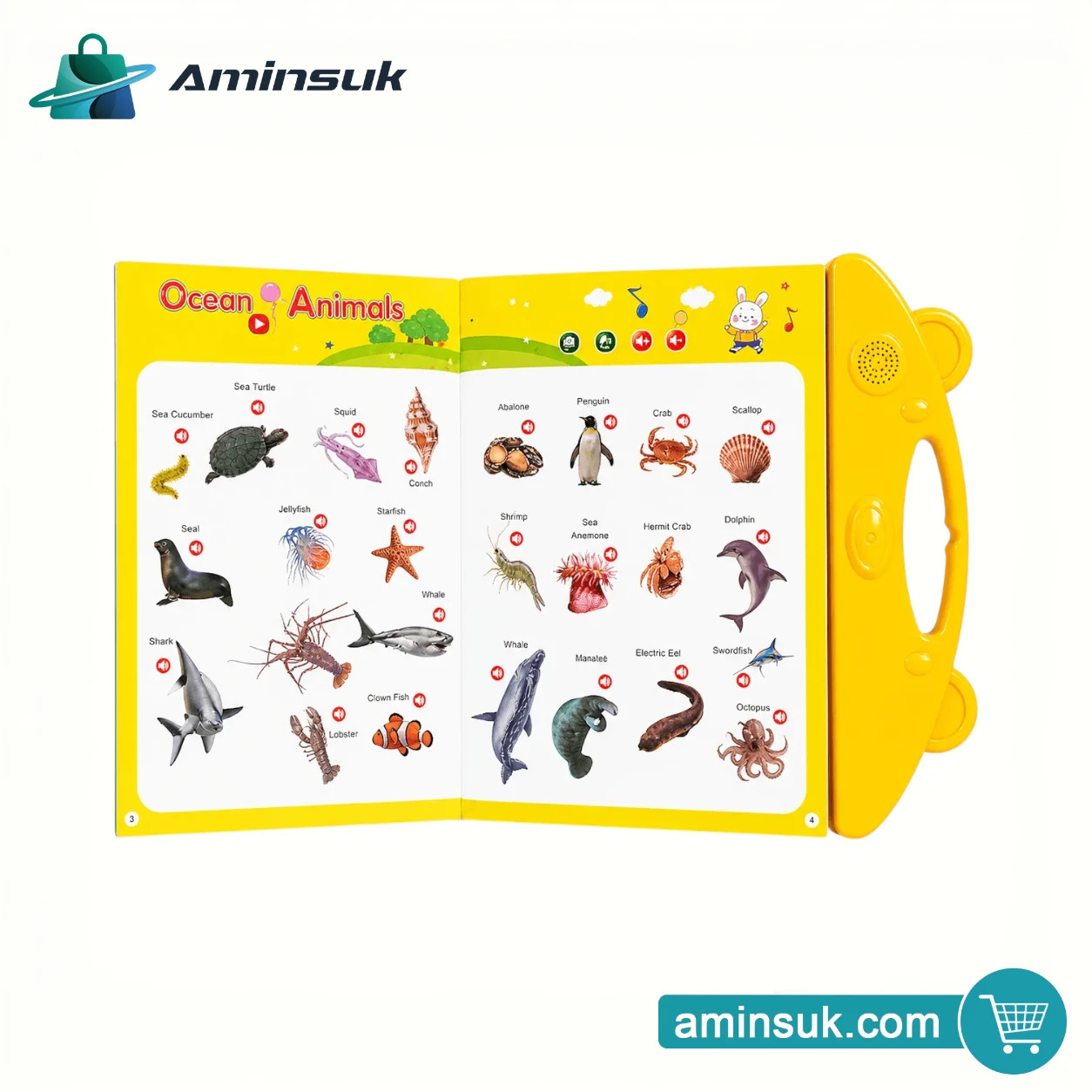 Interactive Talking English Learning Book for Kids | Educational Touch & Learn Audio Book thumbnail 6