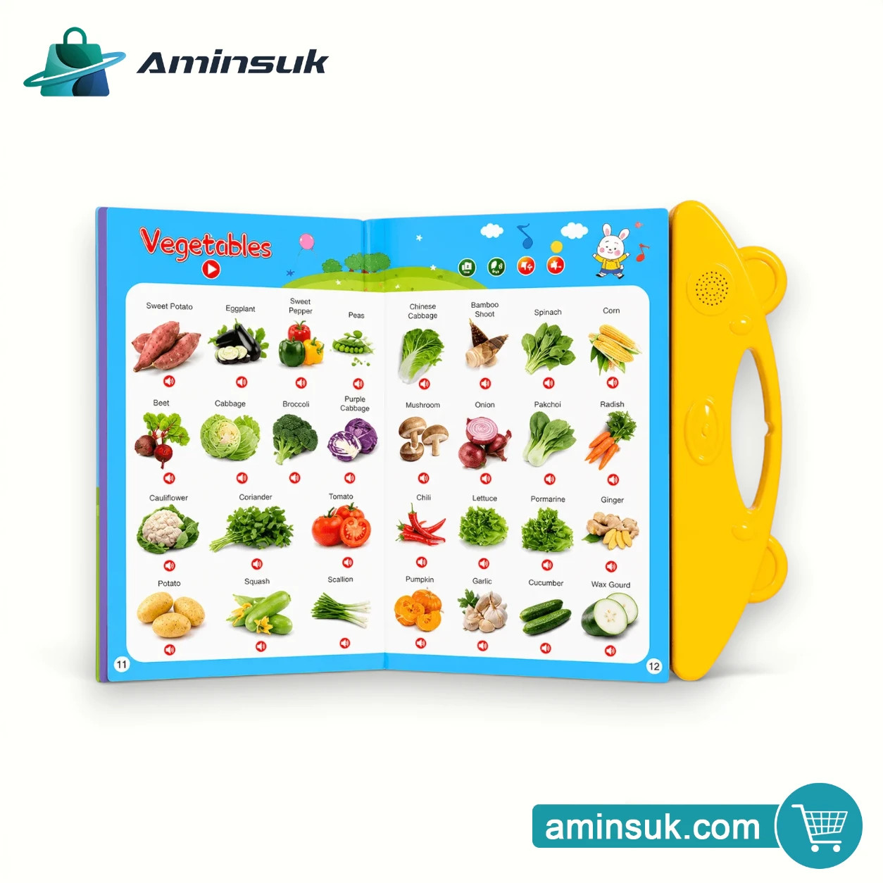 Interactive Talking English Learning Book for Kids | Educational Touch & Learn Audio Book thumbnail 8