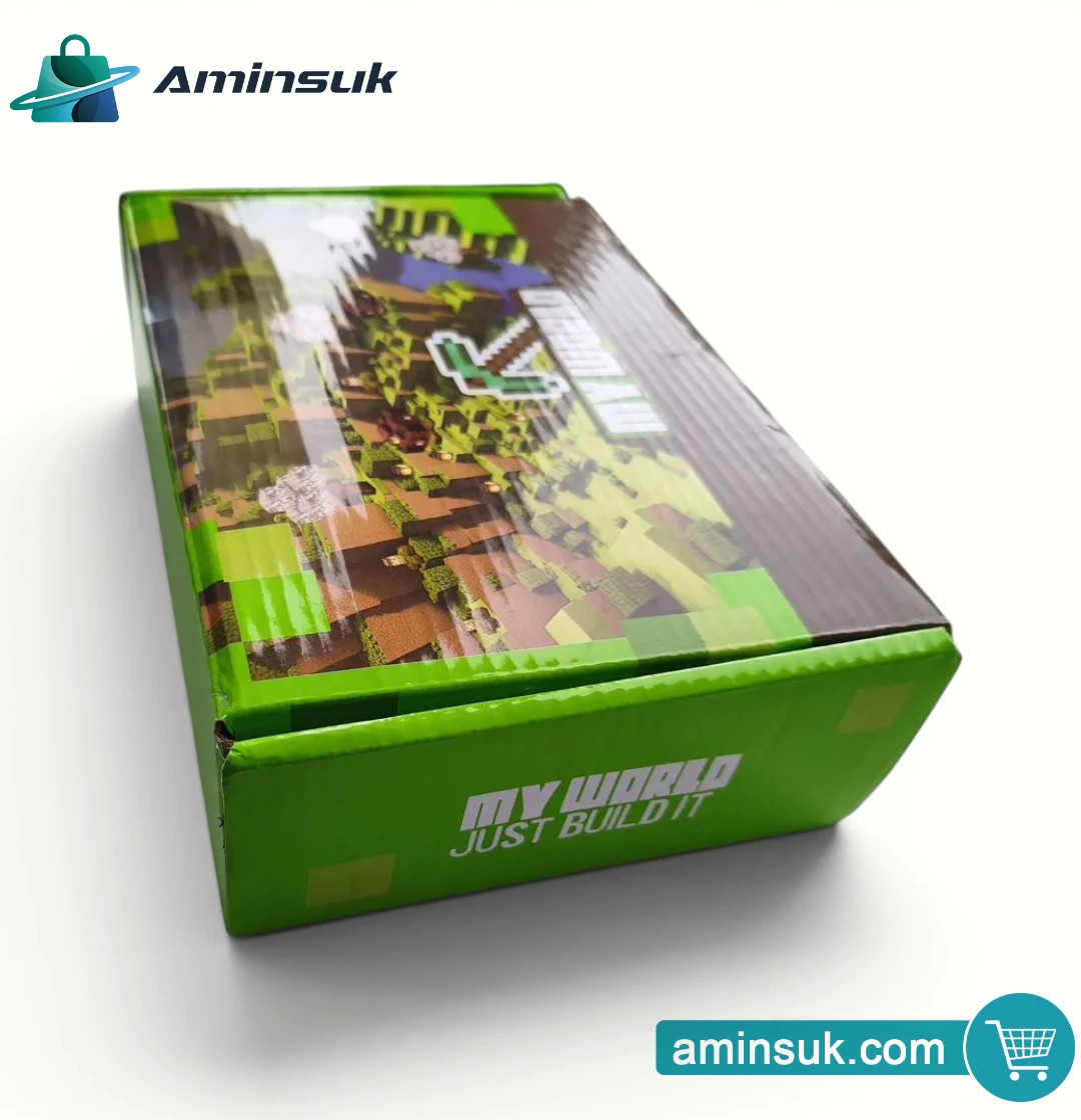 Magnetic Minecraft Building Blocks Set | STEM Educational Toy for Kids thumbnail 3