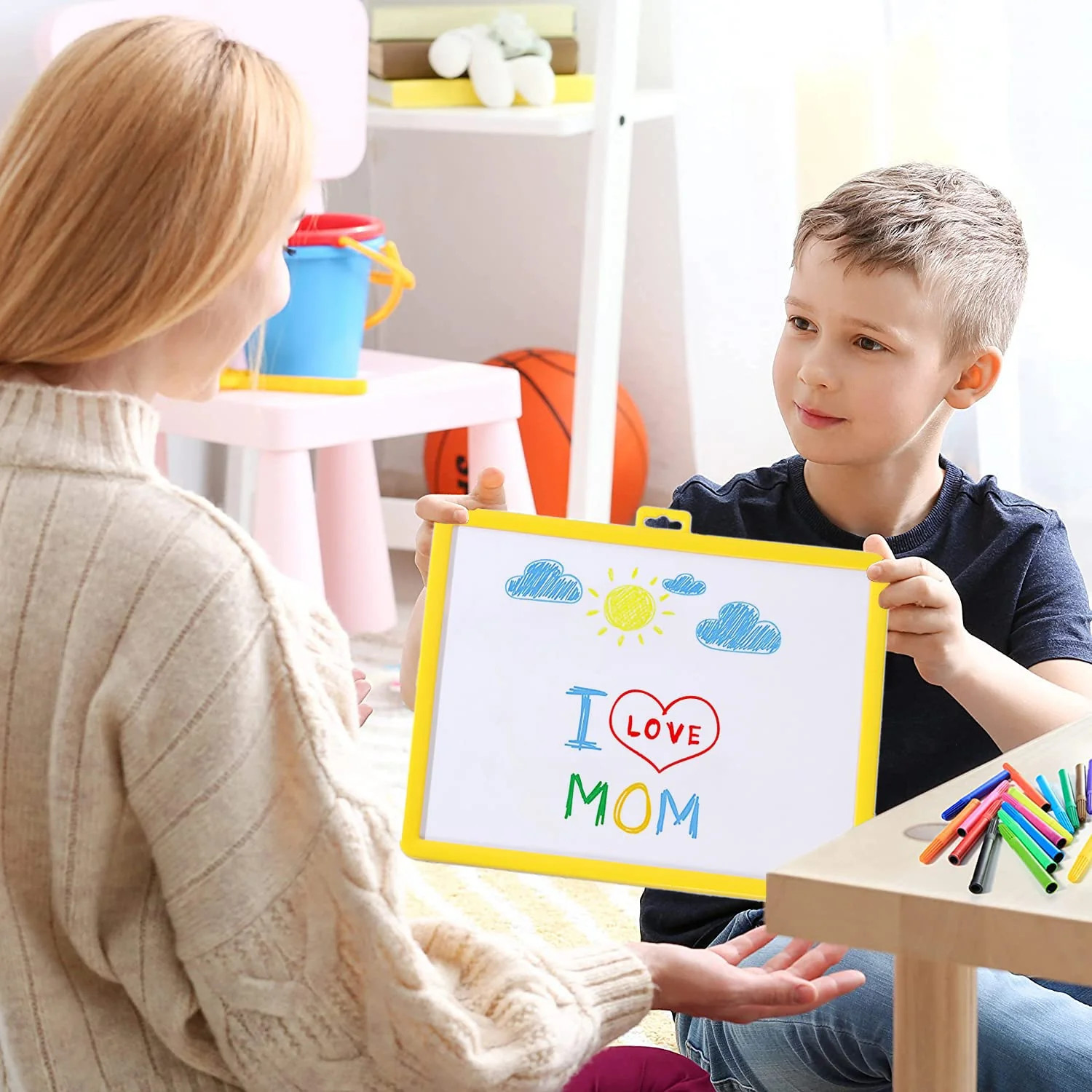Magnetic Alphabets and Numbers with Double Sided Board thumbnail 5
