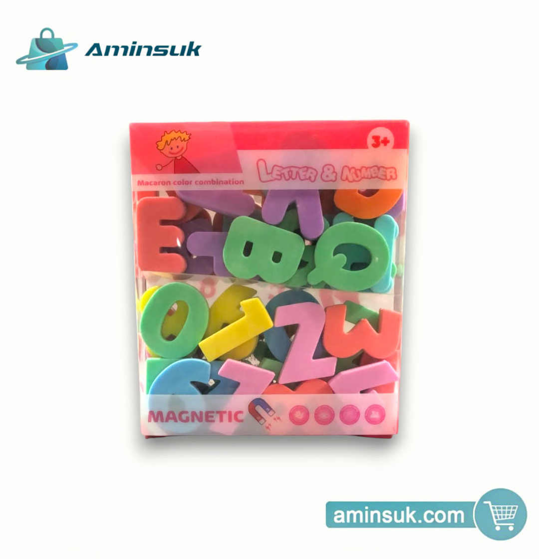 Educational Magnetic Letter & Number Toy for Kids