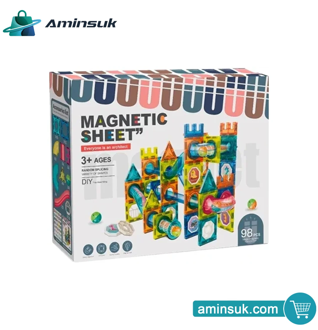 Magnetic Educational Building Block Set | STEM Learning Toy for Kids