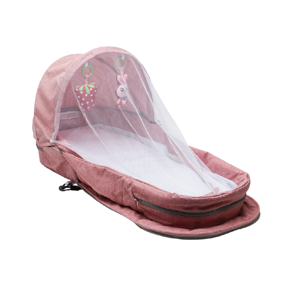 DreamNest 2-in-1 Portable Baby Travel Bed