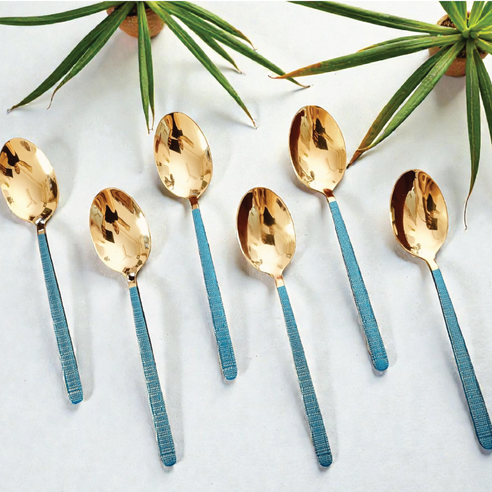 Premium Stainless Steel Table Spoon Set (6 Pcs)