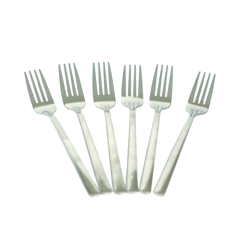 Prime Stainless Steel Dinner Fork Set (6 Pieces)