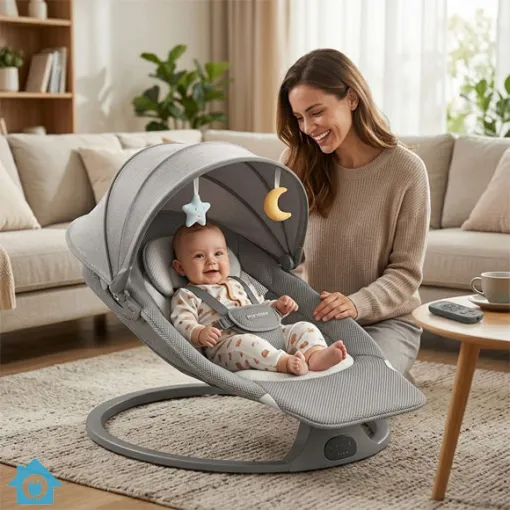 Smart Electric Baby Swing Cradle