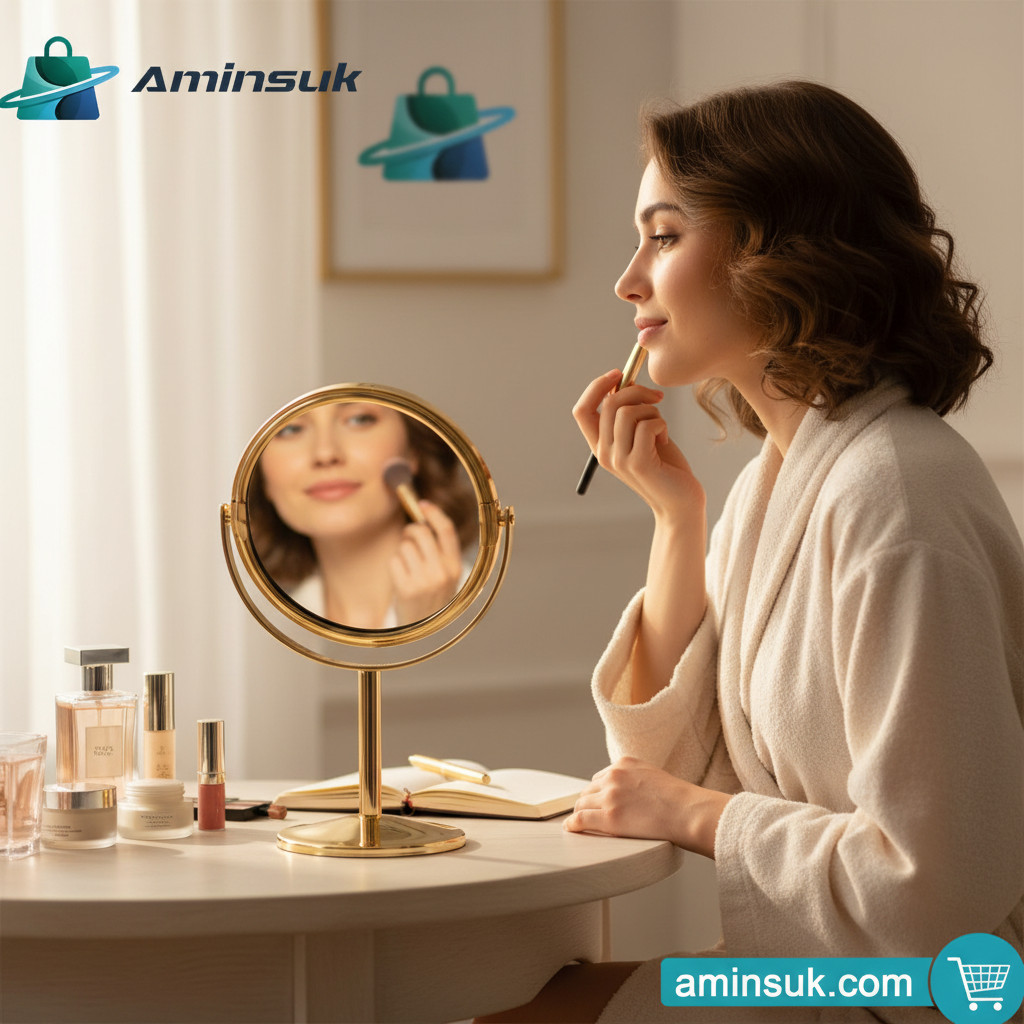 Big Cosmetic Stand Mirror | বিগ কসমেটিক স্ট্যান্ড মিরর