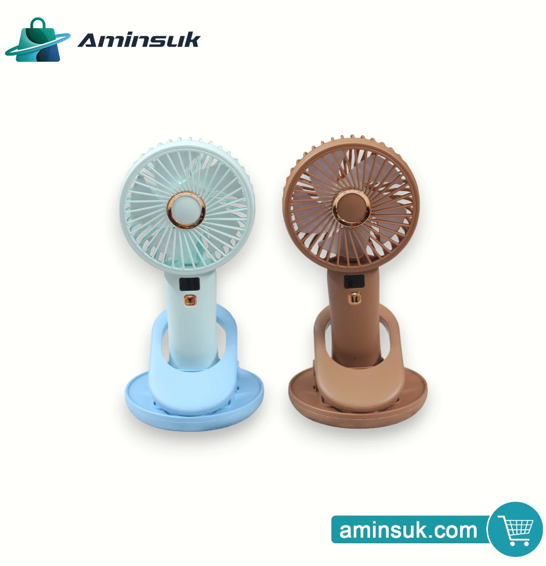 Portable Rechargeable Mini Fan | Handheld & Desk Fan