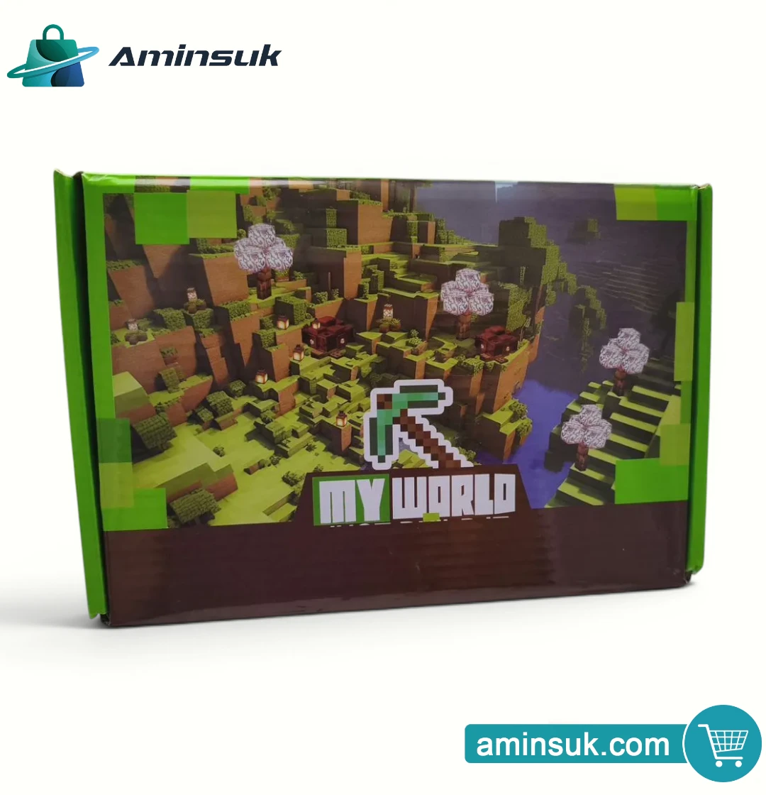 Magnetic Minecraft Building Blocks Set | STEM Educational Toy for Kids