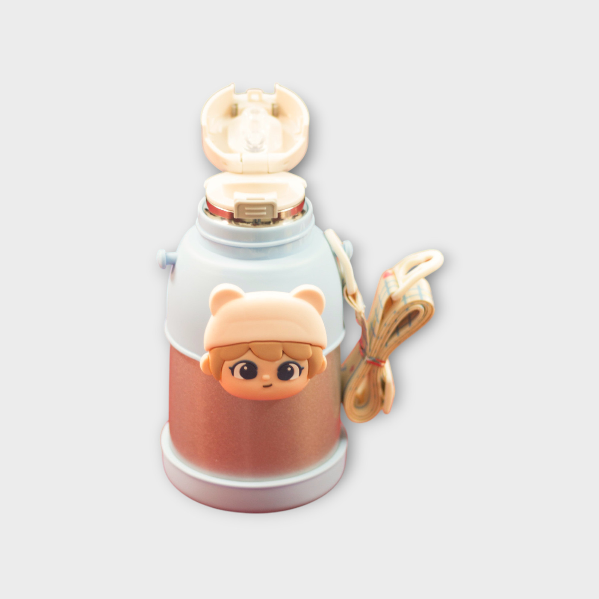Kids Thermos Bottle 316 Stainless Steel – Leakproof Straw Cute thumbnail 7