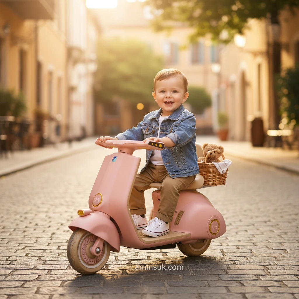 Children’s Electric Sport Moto Scooter thumbnail 3