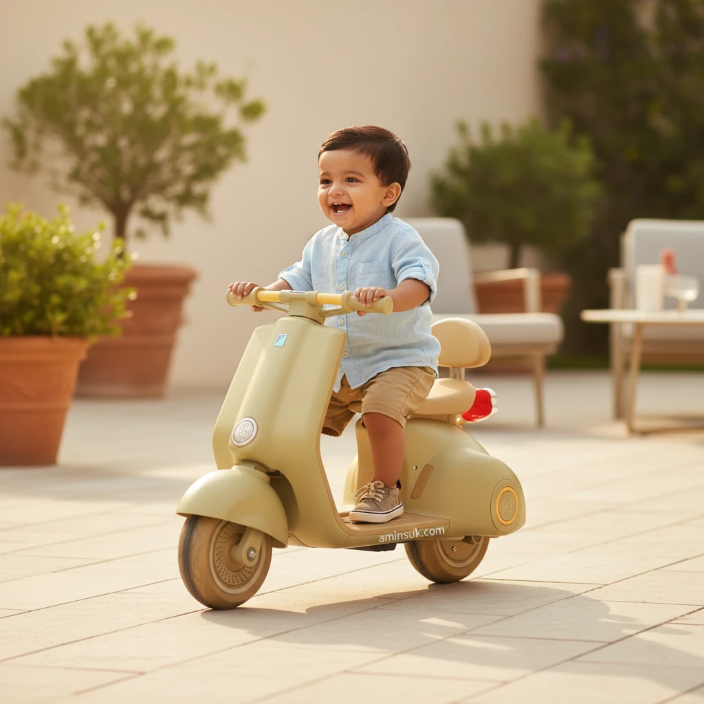 Children’s Electric Sport Moto Scooter thumbnail 2