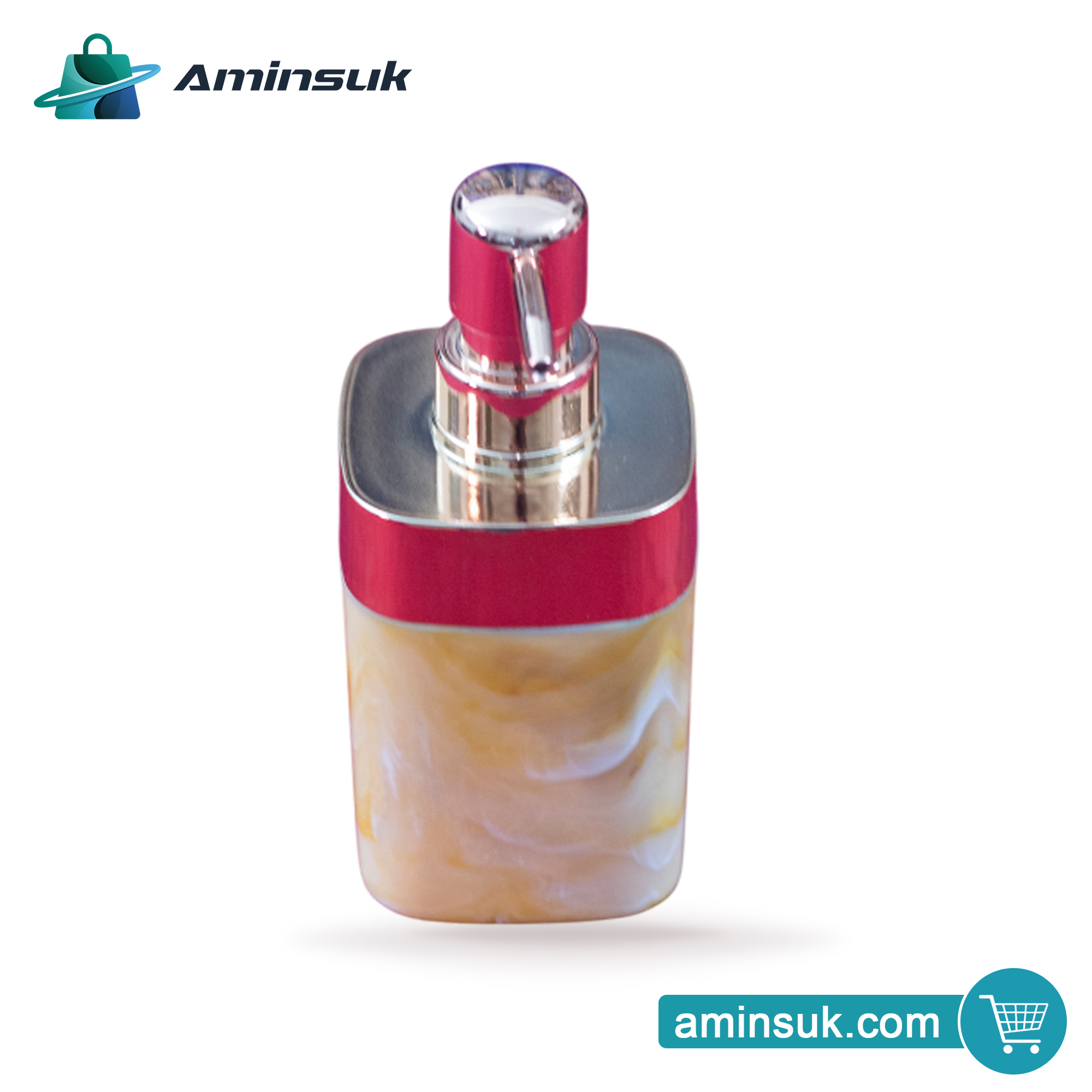 Marble Liquid Soap Pump Bottle thumbnail 2