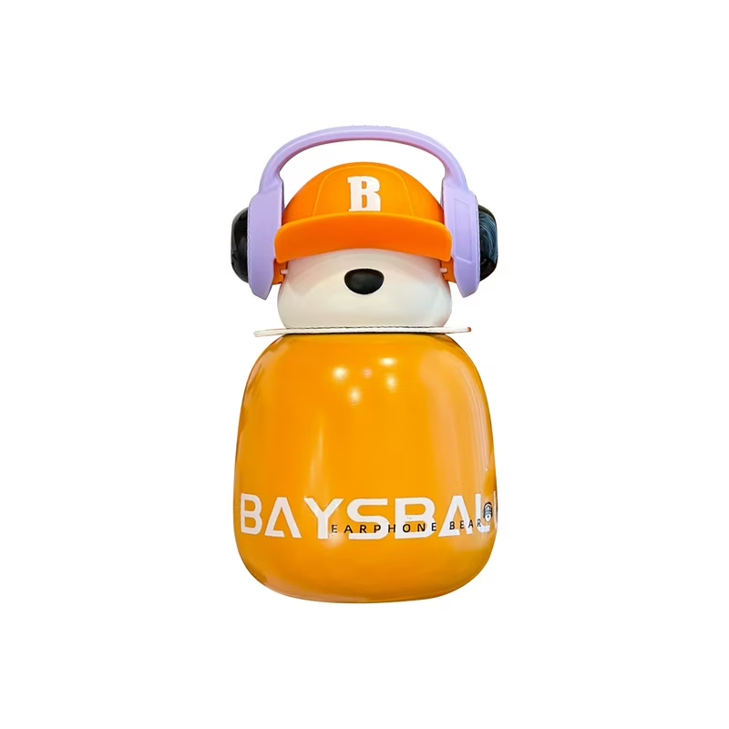 Cute Bear Kids Thermos Bottle | 316 Stainless Steel Insulated Water Bottle thumbnail 11