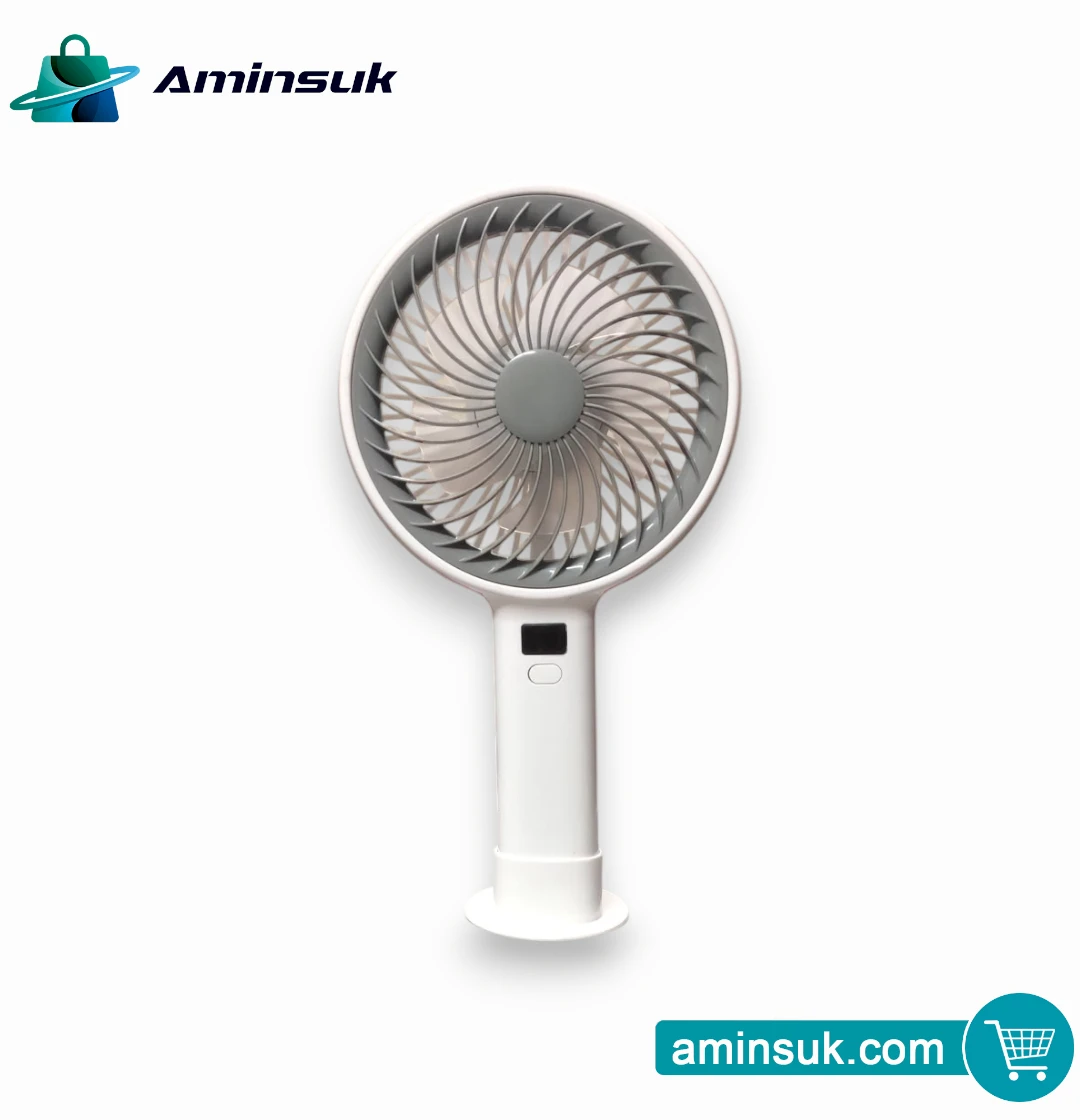 Rechargeable Mini Fan | Portable Table & Hand Fan | USB Charging Mini Fan thumbnail 8