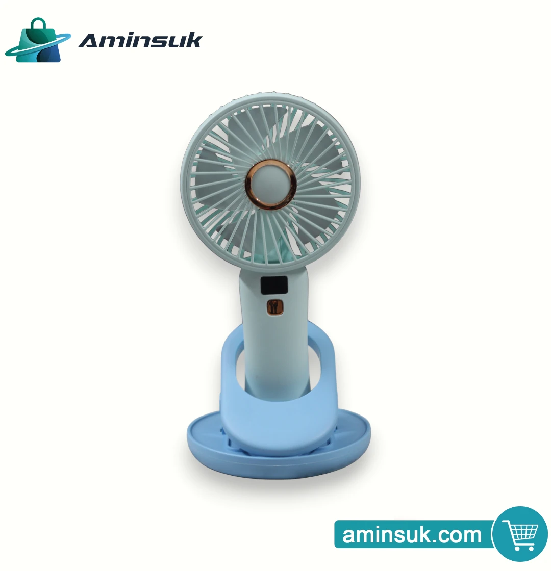 Portable Rechargeable Mini Fan | Handheld & Desk Fan thumbnail 6