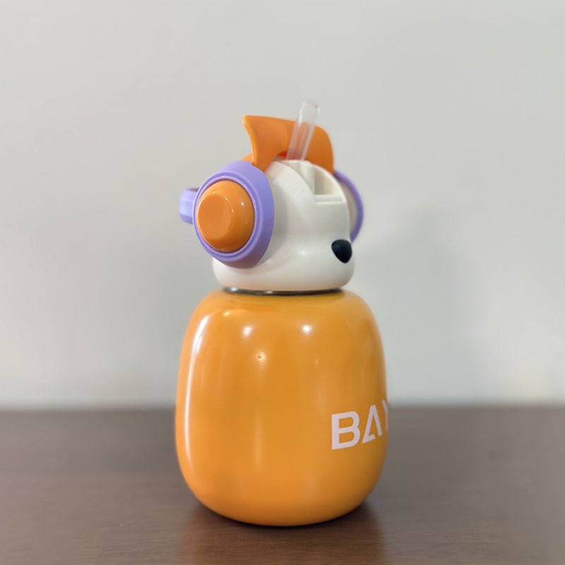 Cute Bear Kids Thermos Bottle | 316 Stainless Steel Insulated Water Bottle thumbnail 12
