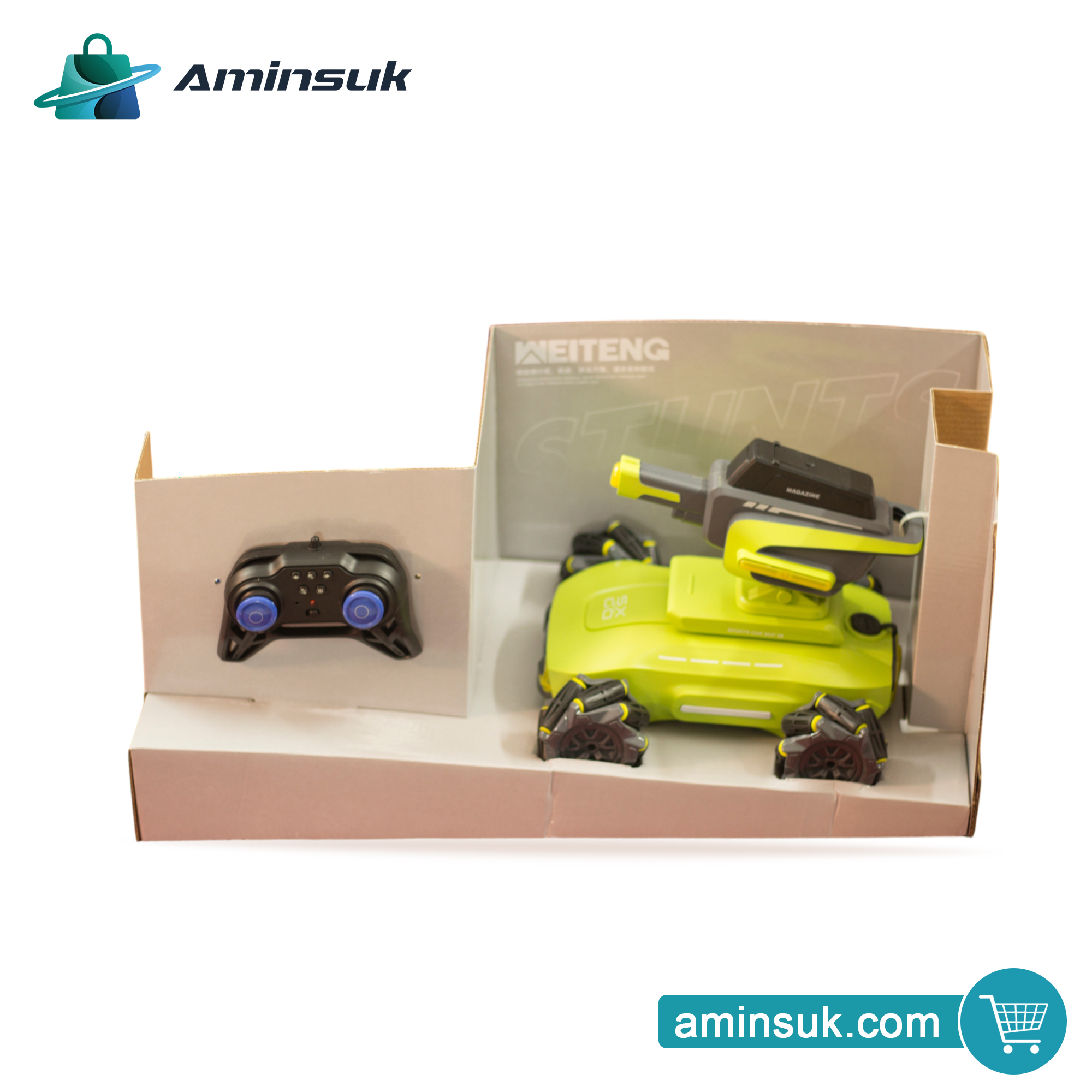 RC Stunt Tank Car – 360° Remote Control Rechargeable Tank thumbnail 1