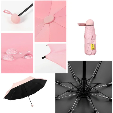 Mini Pocket Umbrella Bangladesh – Premium Capsule UV Protection by thumbnail 25