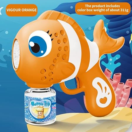 Automatic Fish Bubble Machine for Kids thumbnail 10