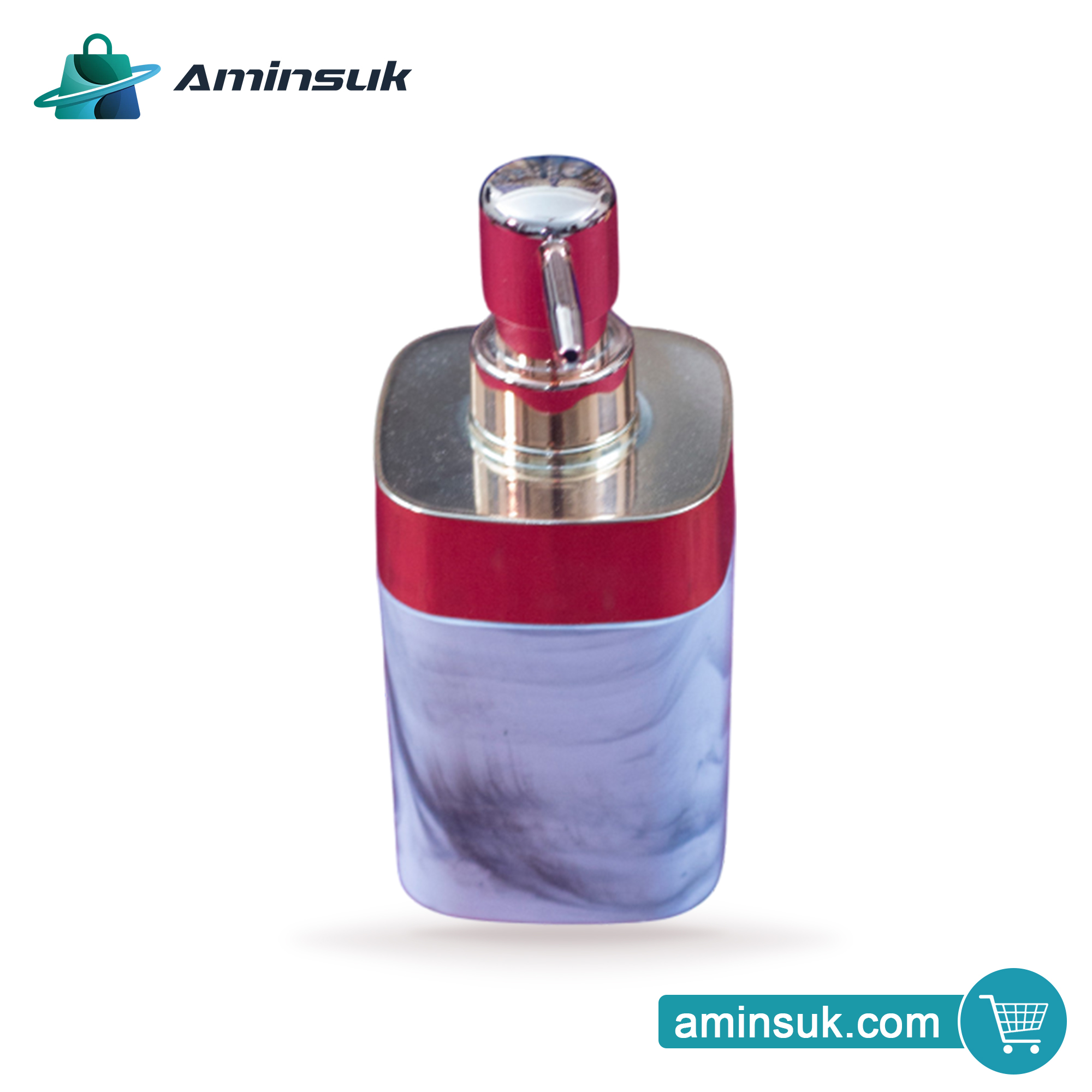 Marble Liquid Soap Pump Bottle