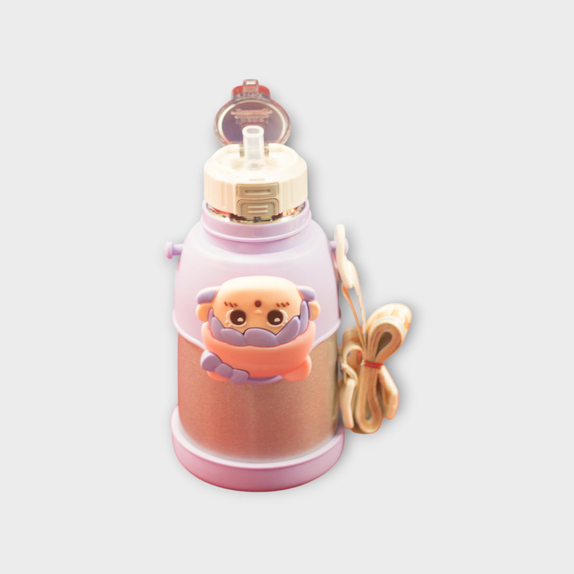 Kids Thermos Bottle 316 Stainless Steel – Leakproof Straw Cute thumbnail 5