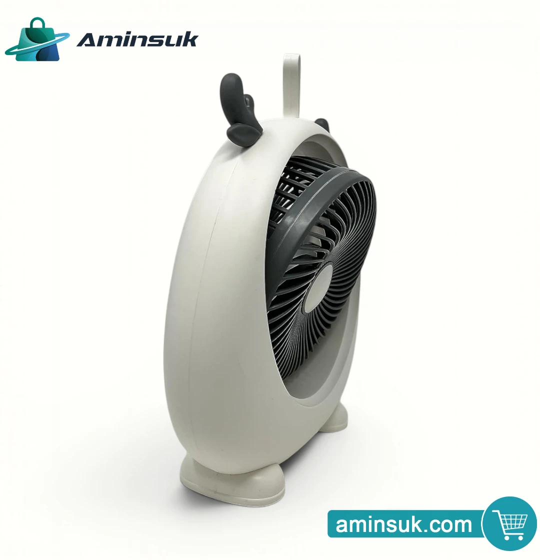 Cute Mini Portable Desk Fan – USB Rechargeable Personal Cooling Fan thumbnail 7