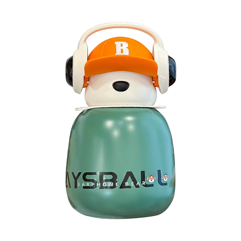 Cute Bear Kids Thermos Bottle | 316 Stainless Steel Insulated Water Bottle thumbnail 8