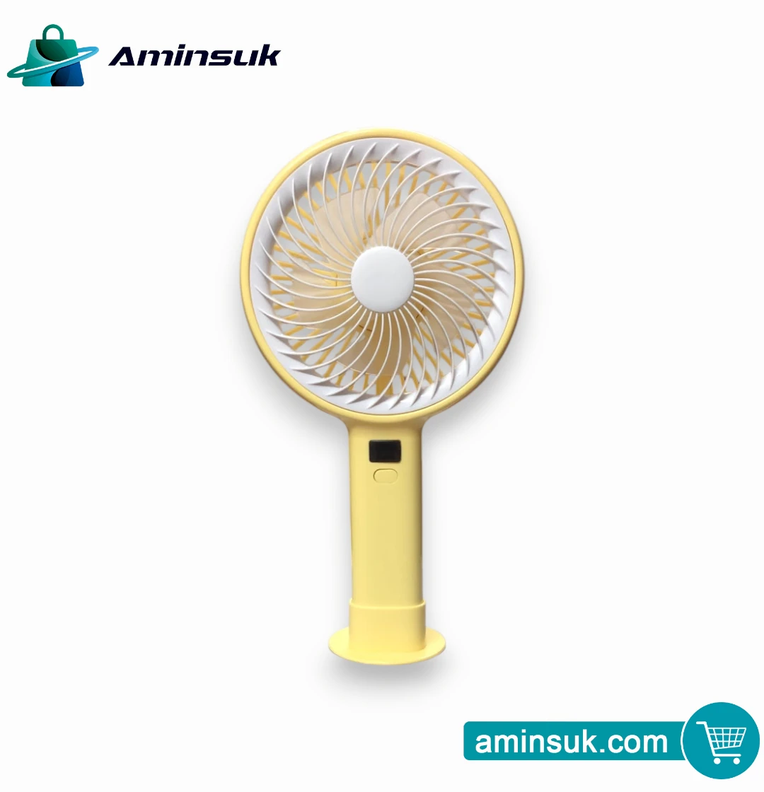 Rechargeable Mini Fan | Portable Table & Hand Fan | USB Charging Mini Fan thumbnail 11