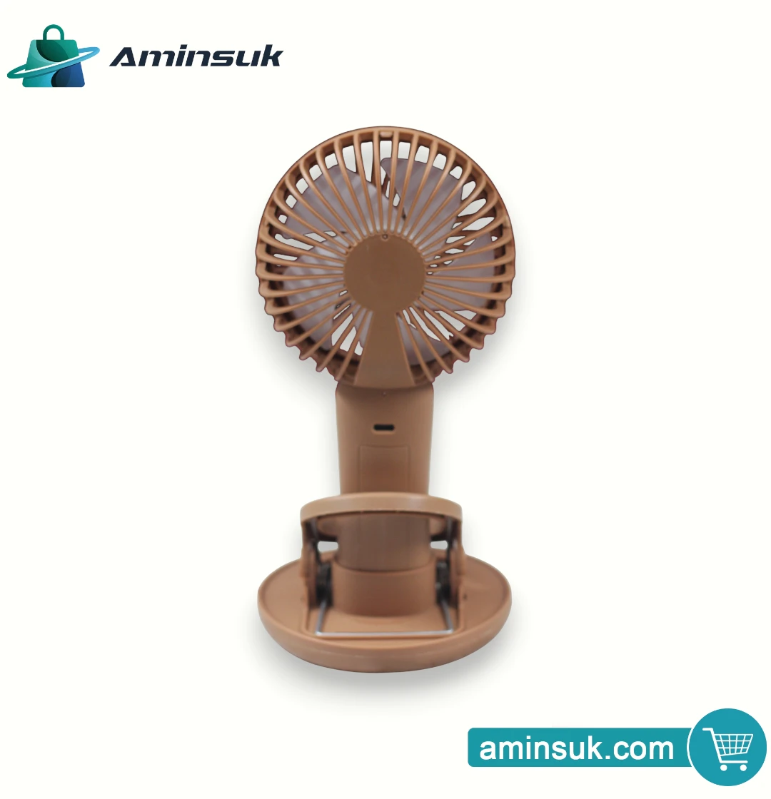 Portable Rechargeable Mini Fan | Handheld & Desk Fan thumbnail 3