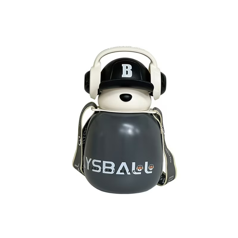 Cute Bear Kids Thermos Bottle | 316 Stainless Steel Insulated Water Bottle thumbnail 4
