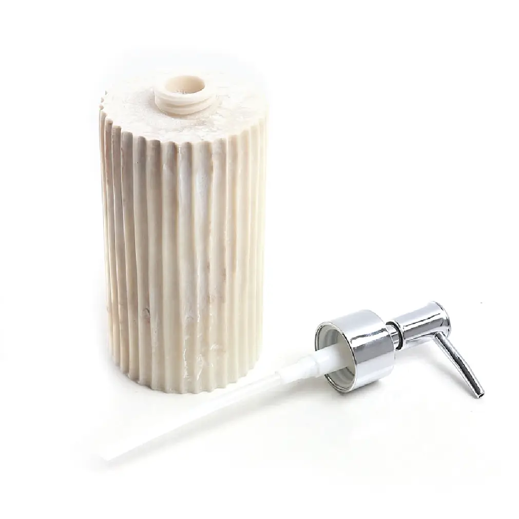 Premium White Resin Bathroom Accessory Set – 3 Piece thumbnail 2