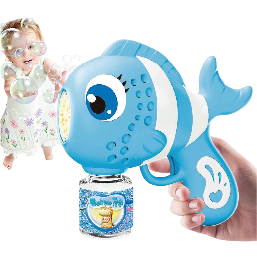 Automatic Fish Bubble Machine for Kids thumbnail 1