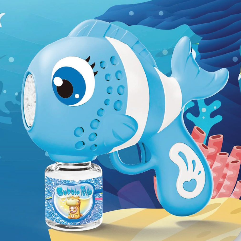 Automatic Fish Bubble Machine for Kids thumbnail 2