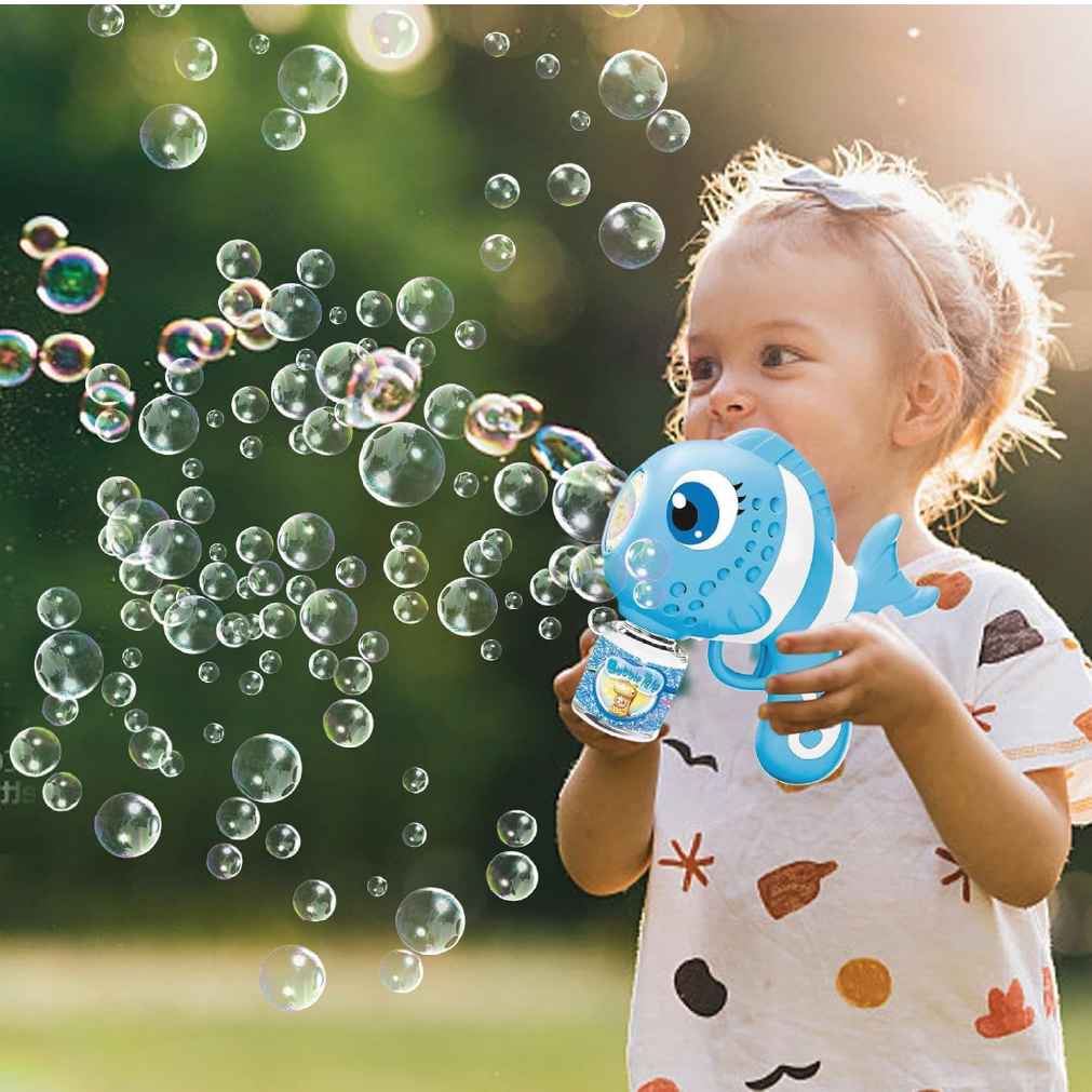 Automatic Fish Bubble Machine for Kids thumbnail 4