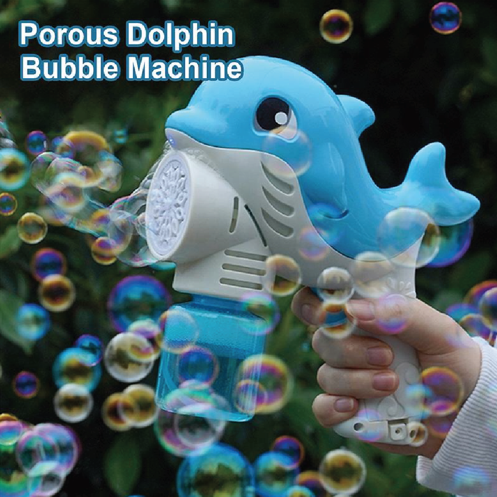 Dolphin Bubble Blaster – Electric Kids Bubble Machine thumbnail 2