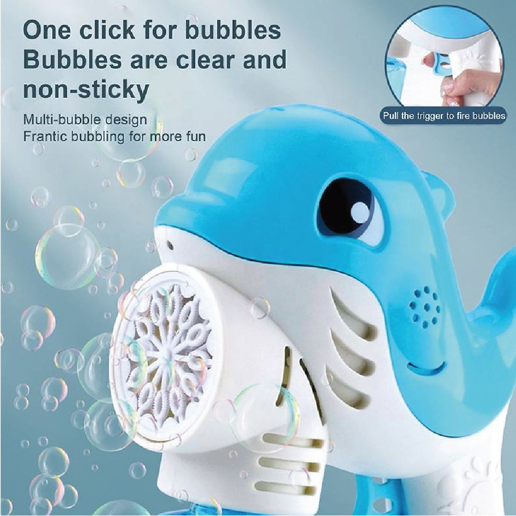 Dolphin Bubble Blaster – Electric Kids Bubble Machine thumbnail 5