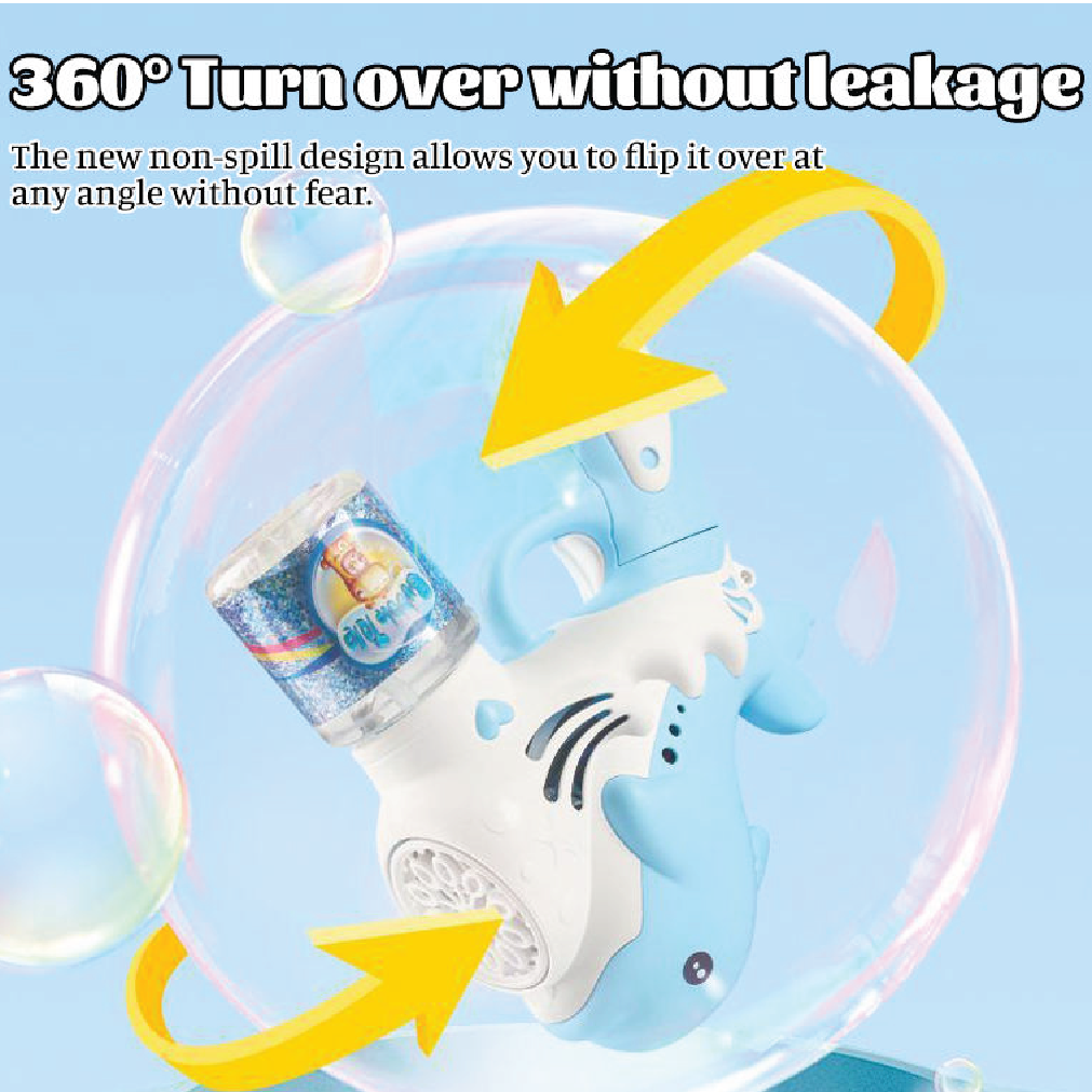 Dolphin Bubble Blaster – Electric Kids Bubble Machine thumbnail 6