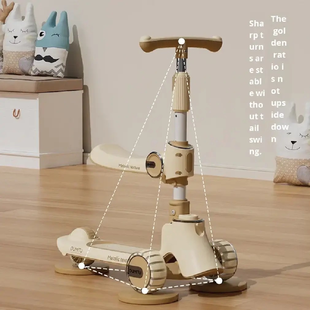 GlideJoy 3-Wheel Kids Scooter thumbnail 5