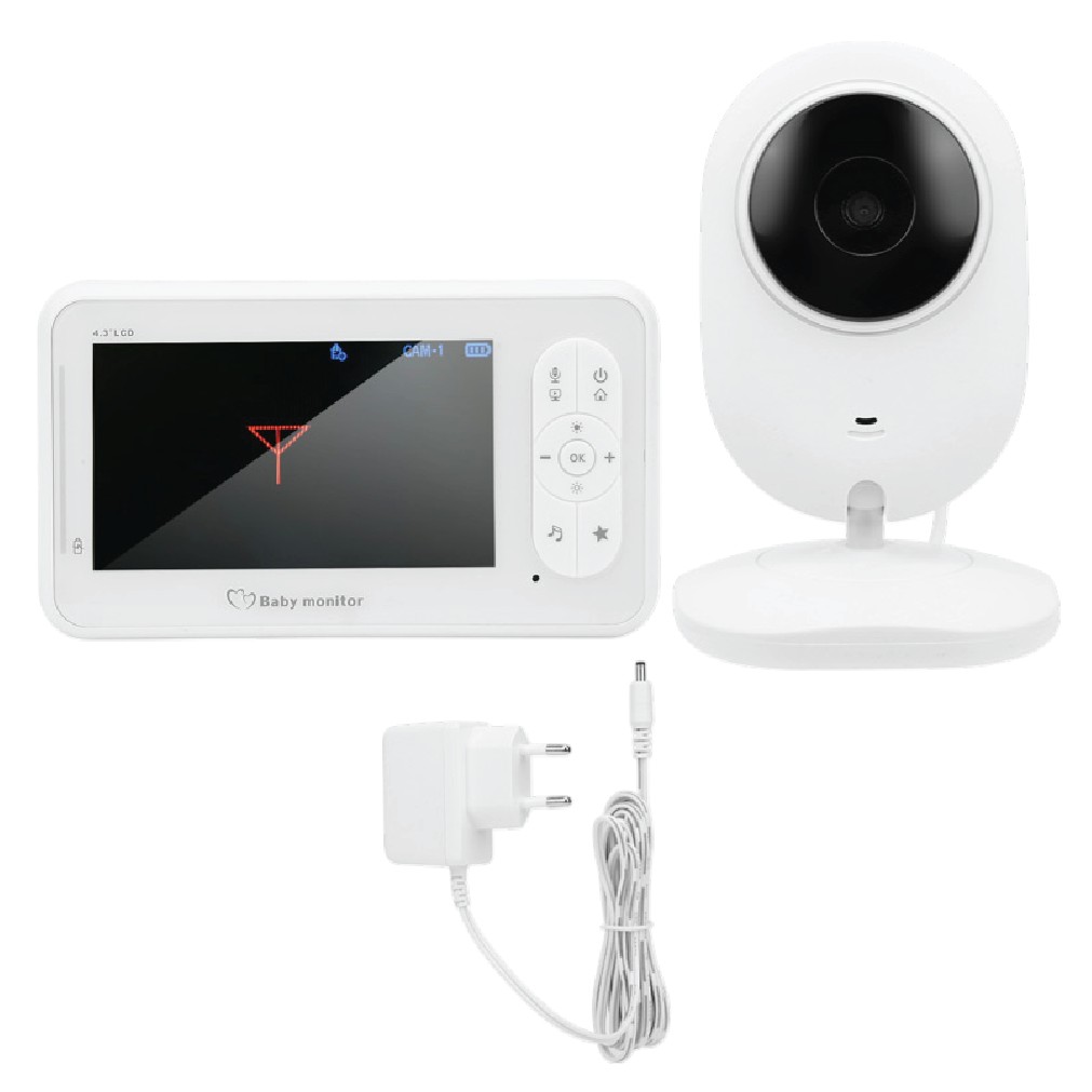 Baby Monitor 4.3 Inch HD Wireless Camera – Smart & Secure Parenting Solution in Bangladesh thumbnail 4