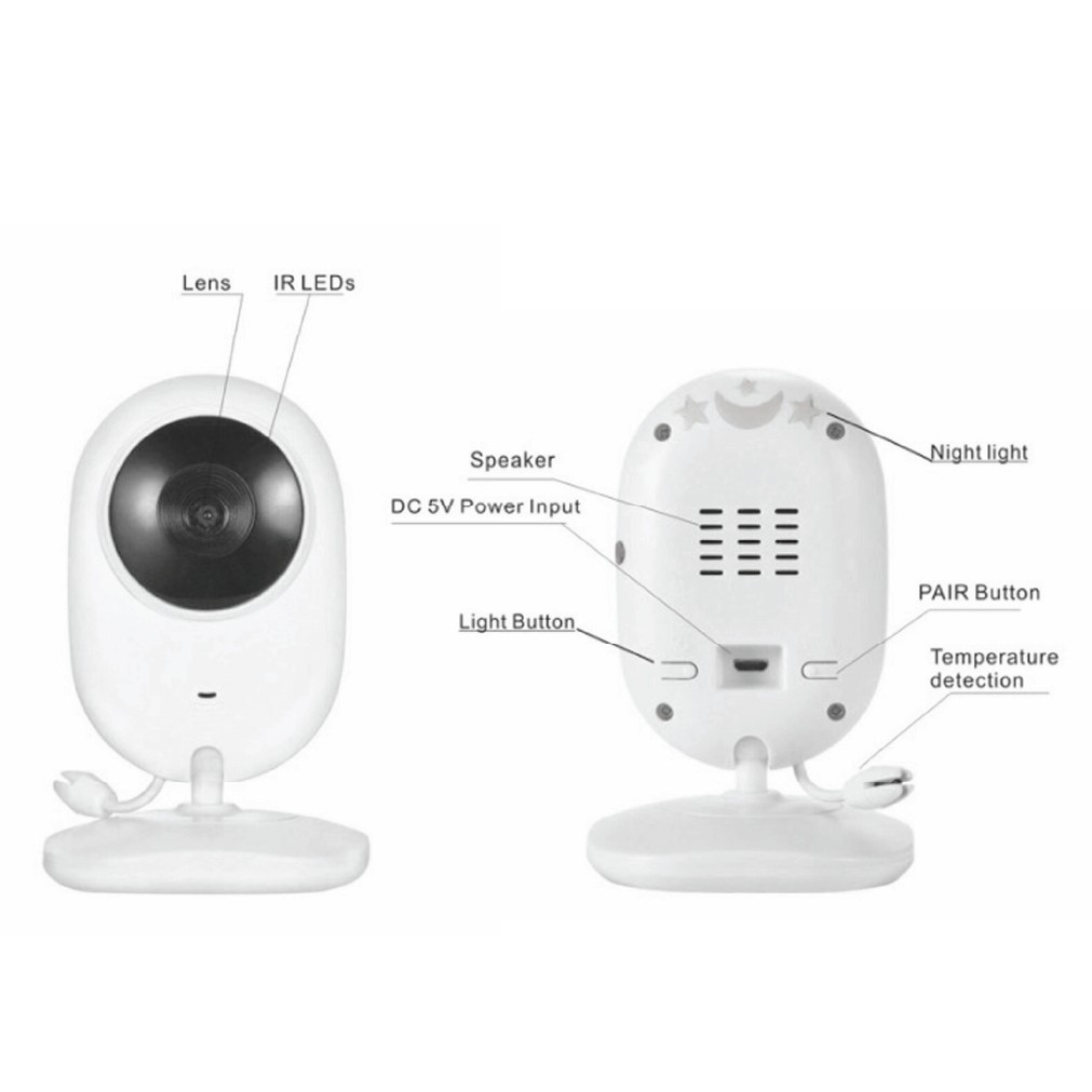 Baby Monitor 4.3 Inch HD Wireless Camera – Smart & Secure Parenting Solution in Bangladesh thumbnail 6