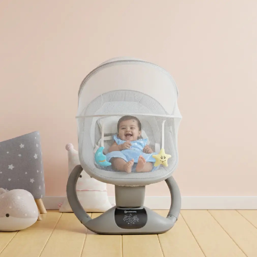 SmartSooth Electric Baby Swing Cradle thumbnail 5