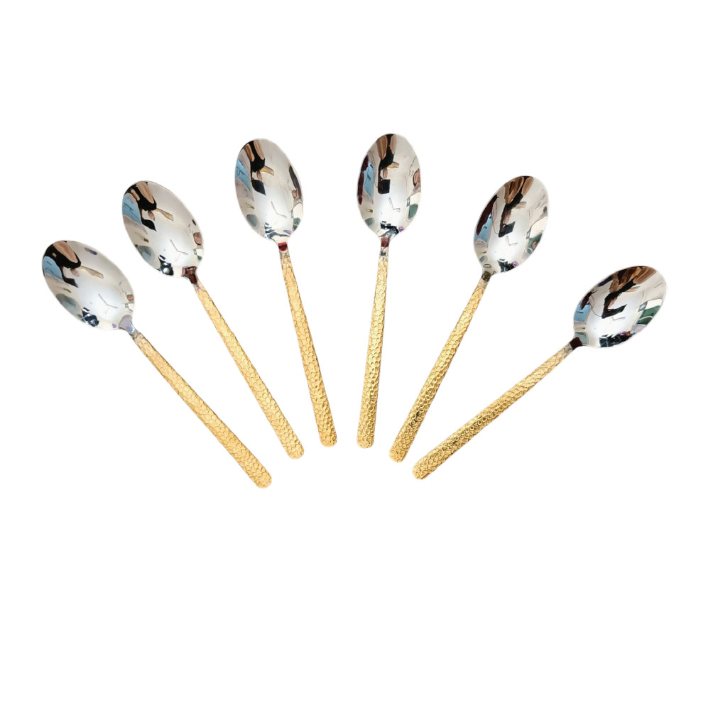 Premium Stainless Steel Table Spoon Set (6 Pcs) thumbnail 1